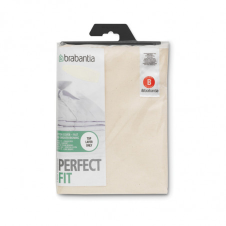 Husa pentru masa de calcat Brabantia B 90300150, 124x38 cm, 2 mm, Ecru