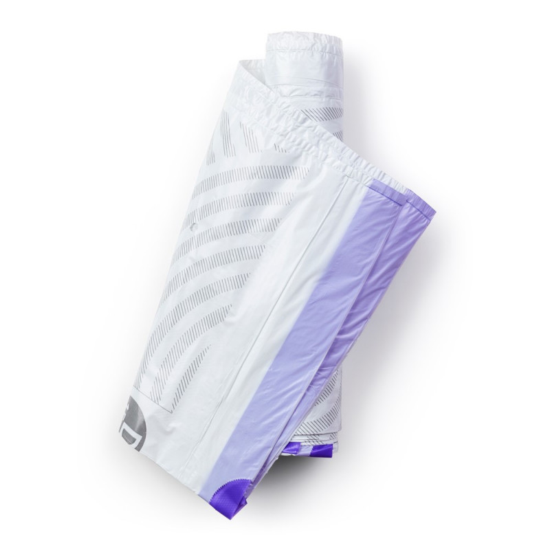Brabantia PerfectFit Sort&Go/Built-In saci de gunoi 647036, dimensiune D, 15-20 l, 20 buc, alb