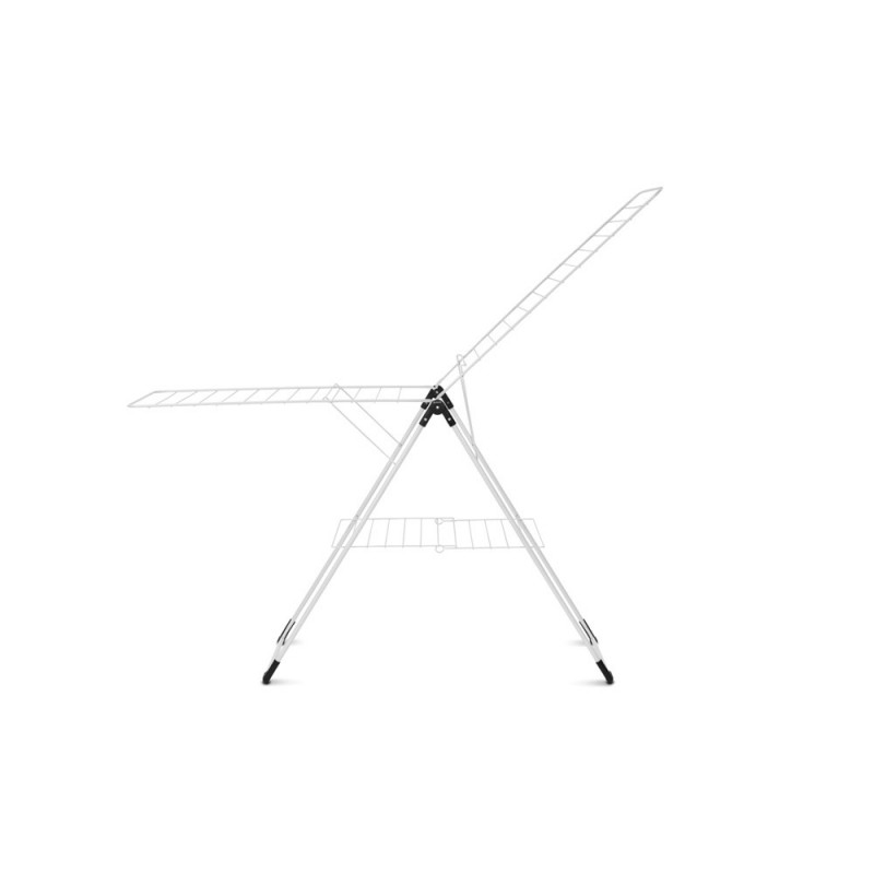 Uscător de rufe Brabantia 90300182, În formă de T, 20 m, Rezistent la coroziune, Aripi reglabile, Suport de uscare, Alb