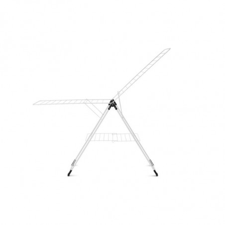 Uscător de rufe Brabantia 90300182, În formă de T, 20 m, Rezistent la coroziune, Aripi reglabile, Suport de uscare, Alb