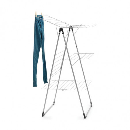 Brabantia "turn" cameră 90300183, 23 m, Pliabil ușor, Reglabil, Gri metalic