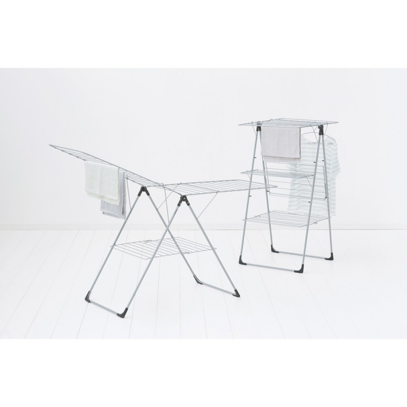 Brabantia "turn" cameră 90300183, 23 m, Pliabil ușor, Reglabil, Gri metalic