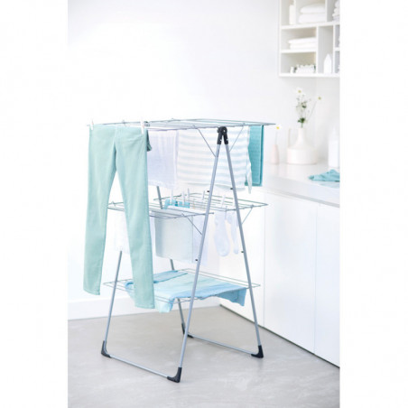 Brabantia "turn" cameră 90300183, 23 m, Pliabil ușor, Reglabil, Gri metalic