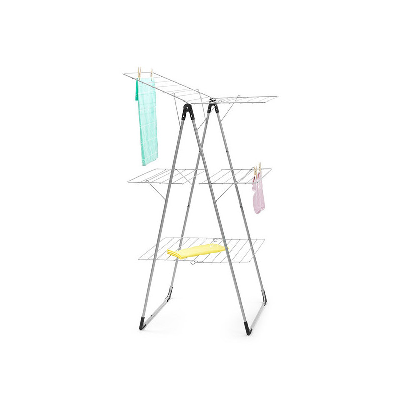 Brabantia "turn" cameră 90300183, 23 m, Pliabil ușor, Reglabil, Gri metalic
