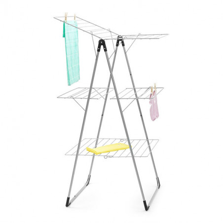 Brabantia "turn" cameră 90300183, 23 m, Pliabil ușor, Reglabil, Gri metalic