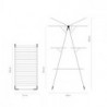 Brabantia "turn" cameră 90300183, 23 m, Pliabil ușor, Reglabil, Gri metalic