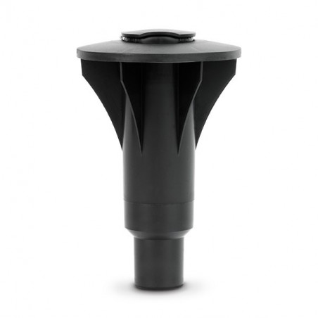 Suport pentru uscatoare exterioare Brabantia 90300208, 50 mm, Pentru betonare, Plastic, Negru