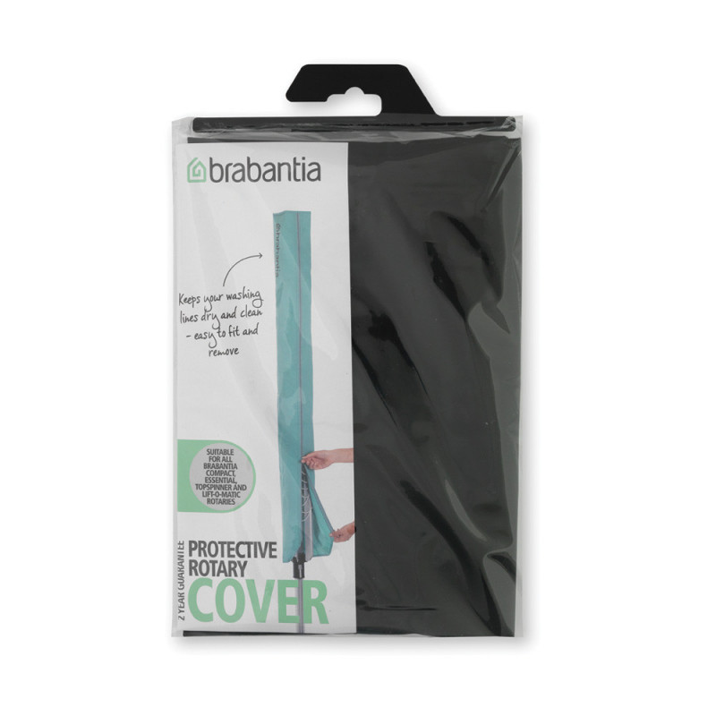 Husa pentru uscator de rufe exterior Brabantia 90300216, 16 m, Compatibila cu uscatoare Lift-O-Matic, Essential si Topspinner, Negru