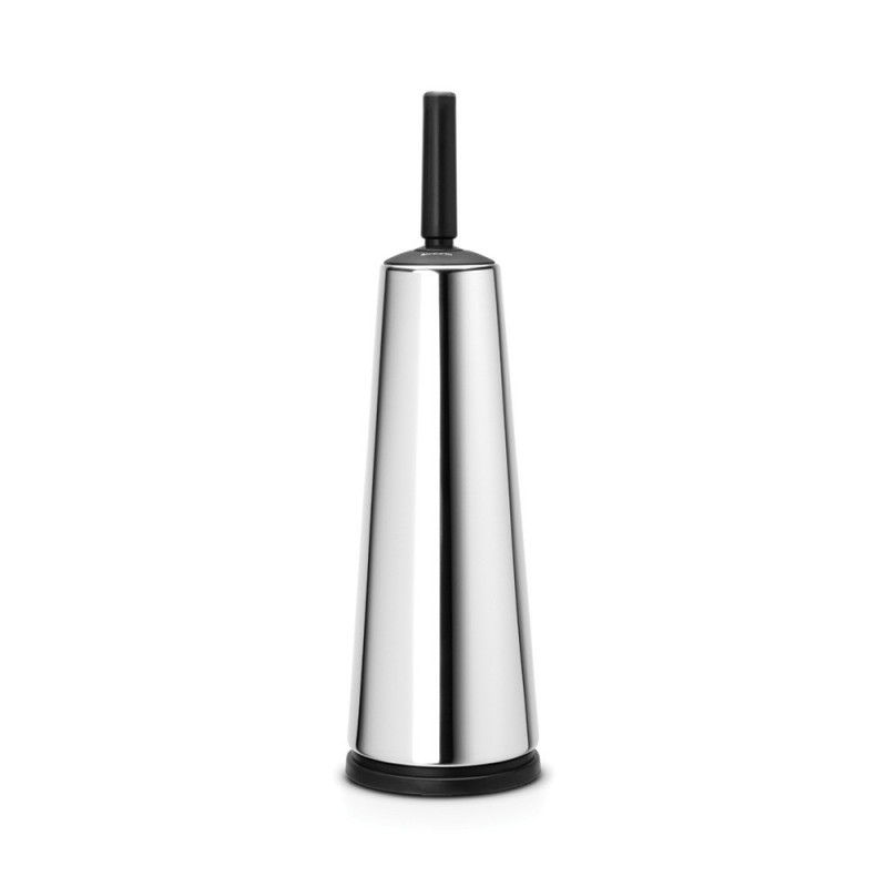 Perie pentru toaleta Brabantia ReNew 90300282, 42 cm, Design discret, Inox
