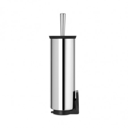 Perie de toaletă Brabantia Profile 90300285, 43 cm, Perie complet acoperită, Montabil pe perete, Inox/mat