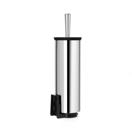 Perie de toaletă Brabantia Profile 90300285, 43 cm, Perie complet acoperită, Montabil pe perete, Inox/mat