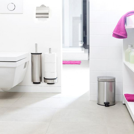 Suport hartie igienica Brabantia Profile 90300305, Montare pe perete, Rezistent la coroziune, Mat/inox
