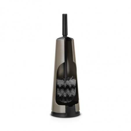 Perie pentru toaleta Brabantia ReNew 90300307, 42 cm, Design discret, Gri