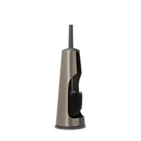 Perie pentru toaleta Brabantia ReNew 90300307, 42 cm, Design discret, Gri