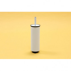 Perie pentru toaleta Brabantia Profile 90300316, 43 cm, Perie complet acoperita, Montabil pe perete, Alb