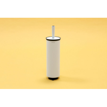 Perie pentru toaleta Brabantia Profile 90300316, 43 cm, Perie complet acoperita, Montabil pe perete, Alb