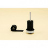 Perie pentru toaleta Brabantia Profile 90300316, 43 cm, Perie complet acoperita, Montabil pe perete, Alb