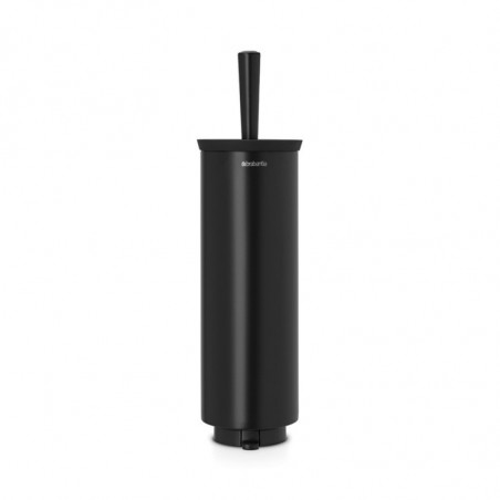 Perie de toaletă Brabantia Profile 90300317, 43 cm, Perie complet acoperită, Montabil pe perete, Negru