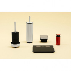 Suport hartie igienica Brabantia Profile 90300320, Montare pe perete, Rezistent la coroziune, Negru