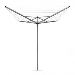 Brabantia TopSpinner spațiu exterior 90300261, 40 m, Ancorare beton, Rezistent la coroziune, Inox