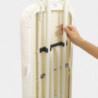 Masa de calcat Brabantia B 90300120, 124x38 cm, 7 pozitii de reglare, Suport generator de abur, PerfectFlow, Alb/Albastru