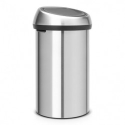 Cos de gunoi Brabantia Touch Bin 647245, 60 L, Inchidere lina si silentioasa, Inox mat