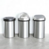 Cos de gunoi Brabantia Touch Bin 647245, 60 L, Inchidere lina si silentioasa, Inox mat