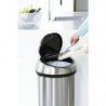Cos de gunoi Brabantia Touch Bin 647245, 60 L, Inchidere lina si silentioasa, Inox mat