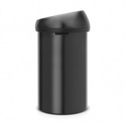 Cos de gunoi Brabantia Touch Bin 647252, 60 L, Deschidere lina si silentioasa, Negru
