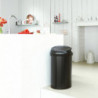 Cos de gunoi Brabantia Touch Bin 647252, 60 L, Deschidere lina si silentioasa, Negru