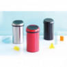 Cos de gunoi Brabantia Touch Bin 647252, 60 L, Deschidere lina si silentioasa, Negru
