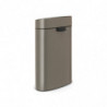 Cos de gunoi Brabantia Touch Bin New 649732, 40 L, Inchidere silentioasa si lina, Spate plat, Gri