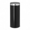 Cos de gunoi Brabantia Touch Bin New 650009, 30 L, Inchidere silentioasa si lina, Negru/Inox