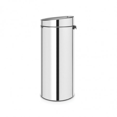 Cos de gunoi Brabantia Touch Bin New 650010, 30 L, Inchidere silentioasa si lina, Inox