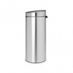 Cos de gunoi Brabantia Touch Bin New 650011, 30 L, Inchidere silentioasa si lina, Inox mat