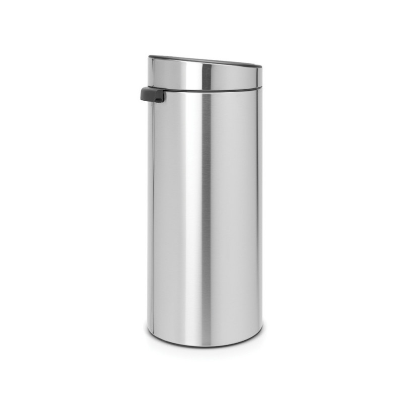 Cos de gunoi Brabantia Touch Bin New 650011, 30 L, Inchidere silentioasa si lina, Inox mat