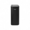Coș de gunoi Brabantia Bo Touch 1001274, 60 l, deschidere lină și silențioasă, deschidere largă, rezistent la amprente, negru/mat