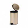 Cos de gunoi cu pedala Brabantia NewIcon 1003205, 20 L, Inchidere lina, Baza antiderapanta, Auriu metalic