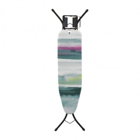 Masa de calcat Brabantia A 1003326, 110x30 cm, 7 pozitii de reglare, Suport fier de calcat, Multicolor