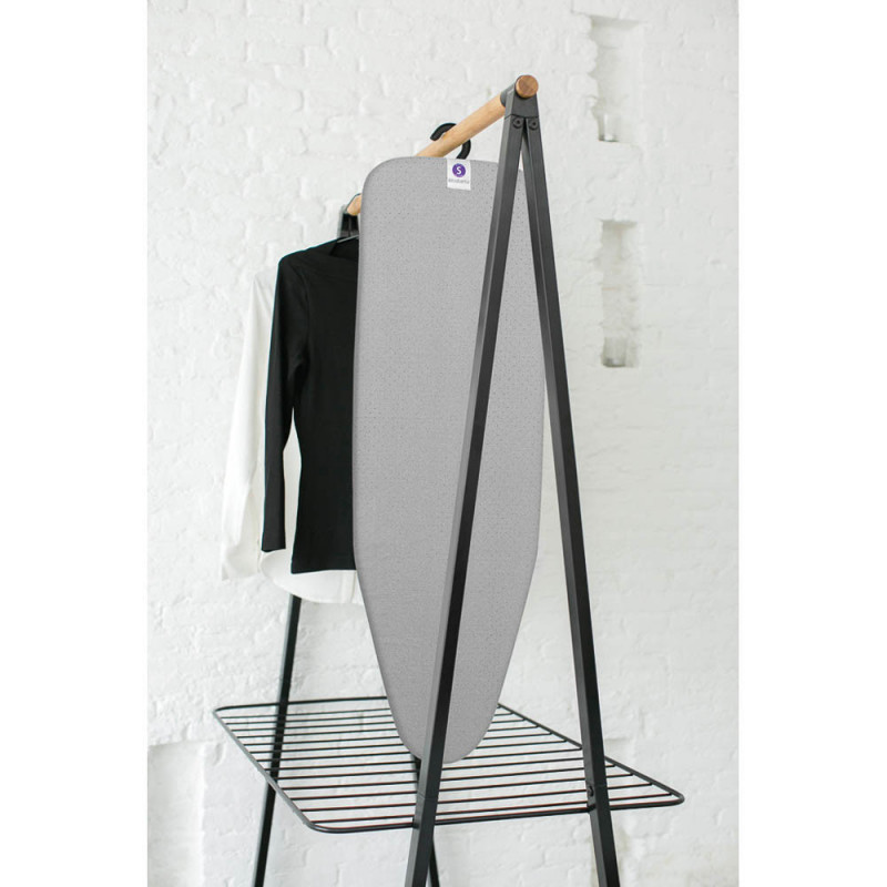 Masa de calcat Brabantia S 1003469, 95x30 cm, Compact, Carlig de agatat, Metalic