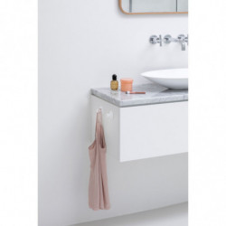 Set 2 agatatoare prosoape Brabantia ReNew 1003486, Kit de montare inclus, Pana la 2 kg, Alb