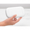 Set accesorii baie Brabantia ReNew 1003492, 3 piese, 250 ml, Rezistent la coroziune, Alb
