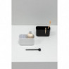 Organizator periute de dinti Cutie Brabantia ReNew 1003493, Rezistent la coroziune, Separator intern, Baza antiderapanta, Gri inchis