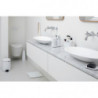 Organizator pentru periute de dinti Brabantia ReNew 1003494, Rezistent la coroziune, Separator intern, Baza antiderapanta, Alb