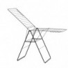 Uscator de rufe Brabantia Hangon 1004168, 25 m, 8 umerase, Reglabil, Blocare pentru copii, Negru mat