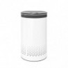 Cos de rufe Brabantia 1004179, 60 L, Capac din plastic, Umplere fara deschidere, Orificii aerisire, Alb