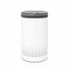 Cos de rufe Brabantia 1004179, 60 L, Capac din plastic, Umplere fara deschidere, Orificii aerisire, Alb