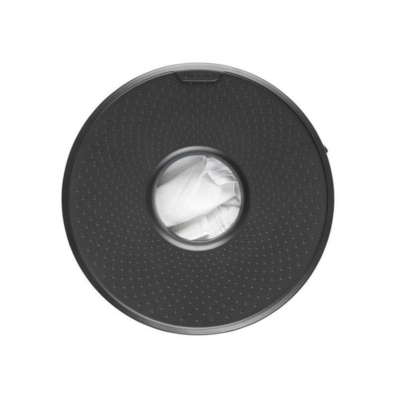 Cos de rufe Brabantia 1004179, 60 L, Capac din plastic, Umplere fara deschidere, Orificii aerisire, Alb