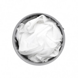 Cos de rufe Brabantia 1004179, 60 L, Capac din plastic, Umplere fara deschidere, Orificii aerisire, Alb