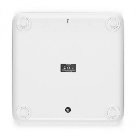 Cantar digital Brabantia ReNew 1004189, Functionare fara baterii, Pana la 150 kg, Afisaj LCD, Alb